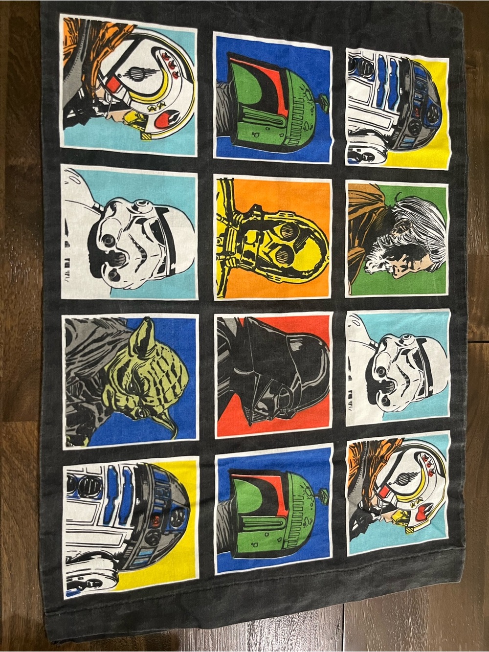 Star Wars Darth Vader C3PO Boba Fett Yoda R2D2 Luke Standard Vintage Pillowcase